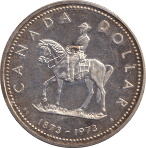 1973 SILVER DOLLAR CANADA - SILVER WORLD COINS - Cambridgeshire Coins
