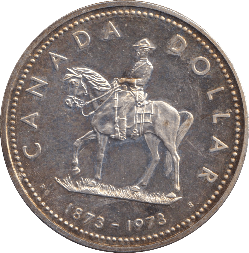 1973 SILVER DOLLAR CANADA - SILVER WORLD COINS - Cambridgeshire Coins