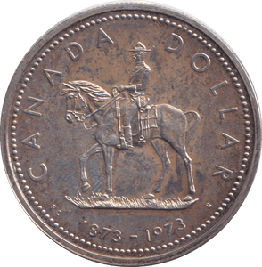 1973 SILVER DOLLAR CANADA - SILVER WORLD COINS - Cambridgeshire Coins