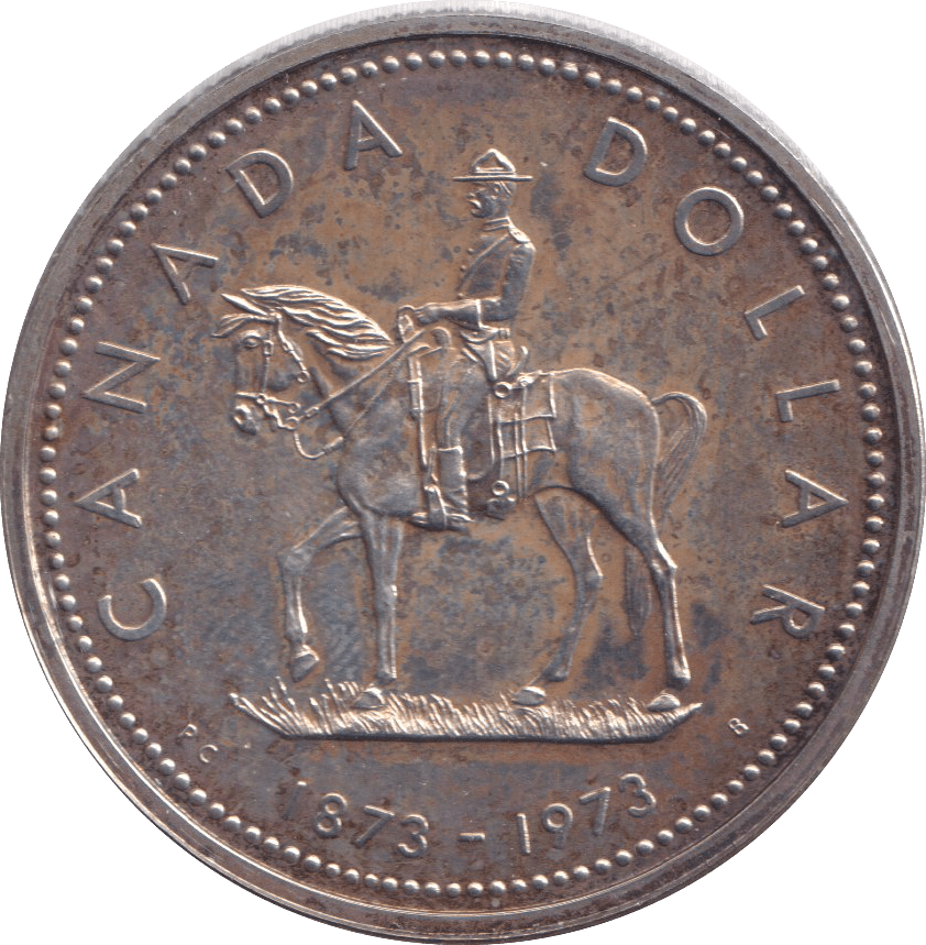 1973 SILVER DOLLAR CANADA - SILVER WORLD COINS - Cambridgeshire Coins