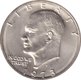 1973 SILVER DOLLAR USA - SILVER WORLD COINS - Cambridgeshire Coins