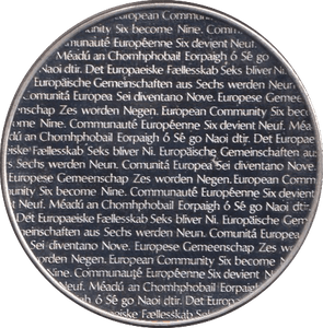 1973 SILVER EUROPEAN COMMUNITY ENGLISH MEDAL - MEDALS & MEDALLIONS - Cambridgeshire Coins