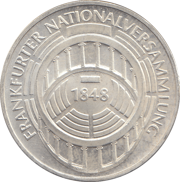 1973 SILVER GERMANY 5 MARKS - WORLD COINS - Cambridgeshire Coins
