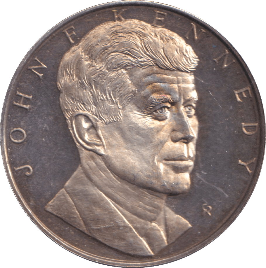1973 SILVER MEDALLION JOHN KENNEDY USA - MEDALS & MEDALLIONS - Cambridgeshire Coins