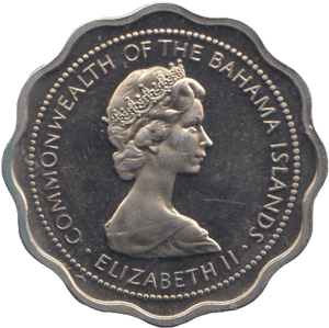 1973 TEN CENTS BAHAMAS ( PROOF ) - WORLD COINS - Cambridgeshire Coins