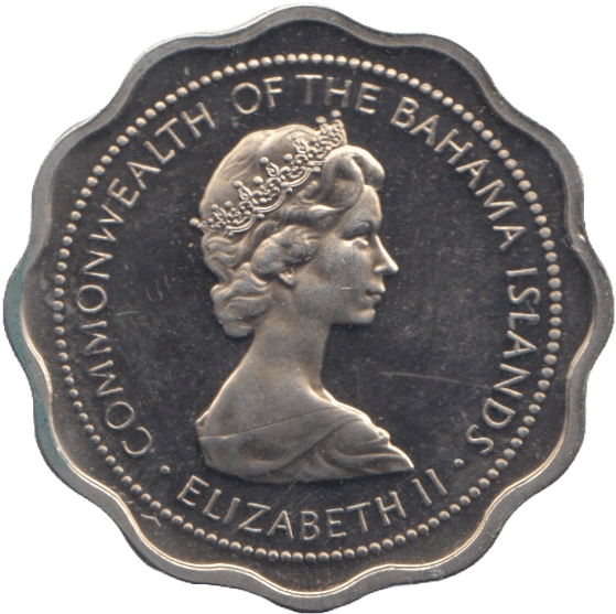 1973 TEN CENTS BAHAMAS ( PROOF ) - WORLD COINS - Cambridgeshire Coins