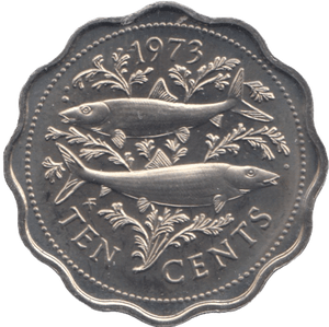 1973 TEN CENTS BAHAMAS ( PROOF ) - WORLD COINS - Cambridgeshire Coins