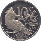 1973 TEN CENTS BARBADOS ( PROOF ) - WORLD COINS - Cambridgeshire Coins