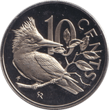 1973 TEN CENTS BRITISH VIRGIN ISLANDS - WORLD COINS - Cambridgeshire Coins