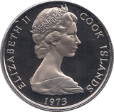 1973 TEN CENTS COOK ISLANDS ( PROOF ) - WORLD COINS - Cambridgeshire Coins
