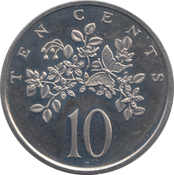 1973 TEN CENTS JAMAICA ( PROOF ) - WORLD COINS - Cambridgeshire Coins
