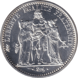 1973 TEN FRANCS SILVER PROOF FRANCE - SILVER WORLD COINS - Cambridgeshire Coins