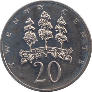1973 TWENTY CENTS JAMAICA - WORLD COINS - Cambridgeshire Coins