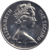 1973 TWENTY FIVE PENCE ST. HELENA TERCENTENARY - SILVER WORLD COINS - Cambridgeshire Coins