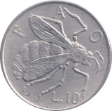 1974 10 LIRE SAN MARINO - WORLD COINS - Cambridgeshire Coins