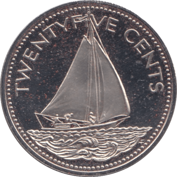 1974 20 CENTS BAHAMAS ( PROOF ) - WORLD COINS - Cambridgeshire Coins