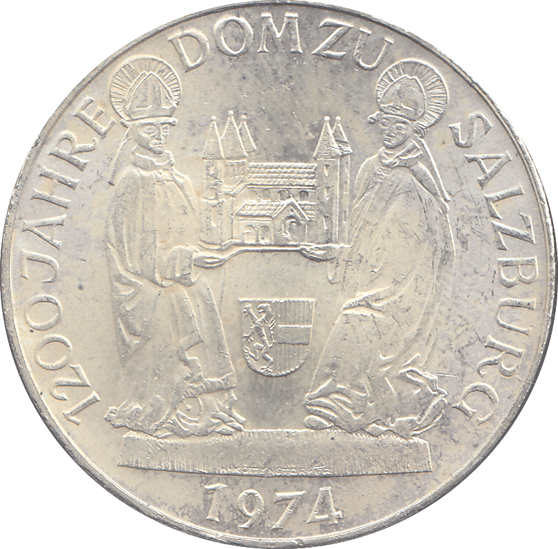 1974 AUSTRIA 50 SCHILLING - WORLD COINS - Cambridgeshire Coins