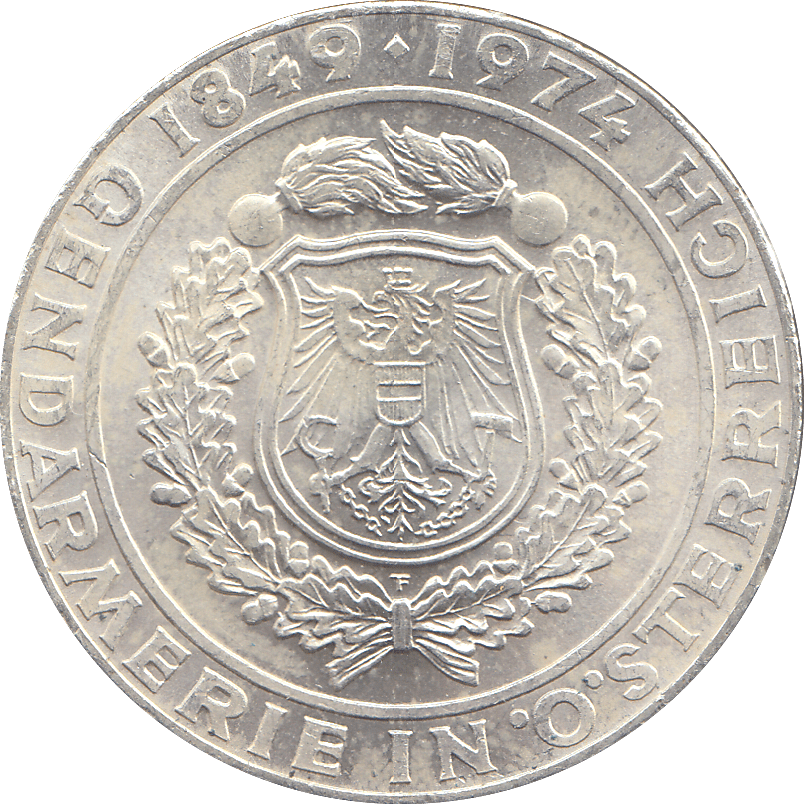 1974 AUSTRIA 50 SCHILLING - WORLD COINS - Cambridgeshire Coins