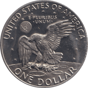1974 EISENHOWER DOLLAR USA - SILVER WORLD COINS - Cambridgeshire Coins