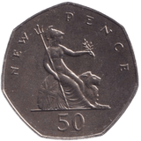 1974 FIFTY PENCE ( BU ) - 50p BU - Cambridgeshire Coins