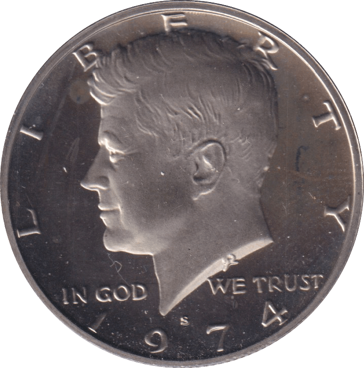 1974 HALF DOLLAR USA - WORLD COINS - Cambridgeshire Coins