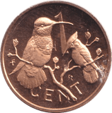 1974 ONE CENT BRITISH VIRGIN ISLANDS - WORLD COINS - Cambridgeshire Coins