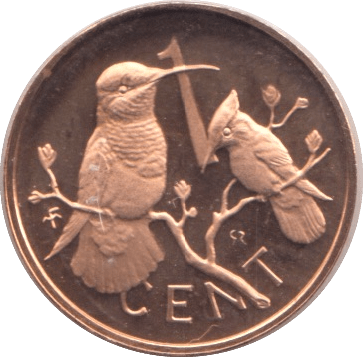 1974 ONE CENT BRITISH VIRGIN ISLANDS - WORLD COINS - Cambridgeshire Coins