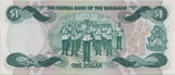 1974 ONE DOLLAR BAHAMAS BANKNOTE REF-1760 - WORLD BANKNOTES - Cambridgeshire Coins