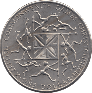 1974 ONE DOLLAR NEW ZEALAND - WORLD COINS - Cambridgeshire Coins