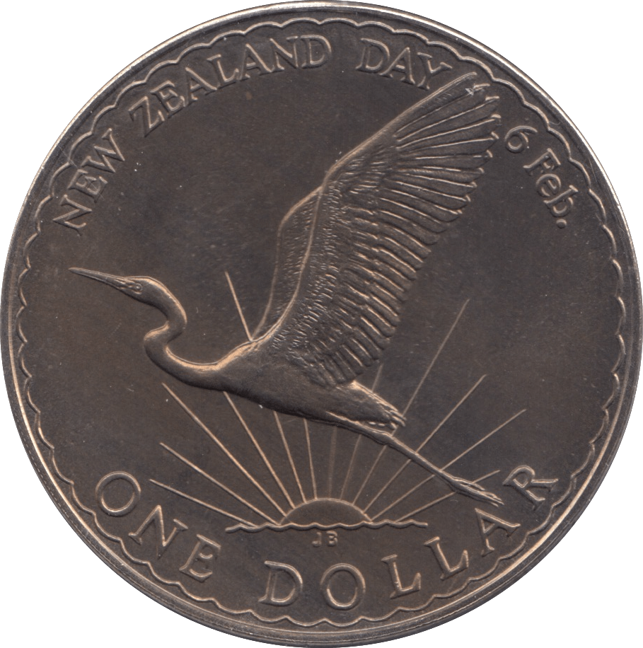 1974 ONE DOLLAR NEW ZEALAND - WORLD COINS - Cambridgeshire Coins