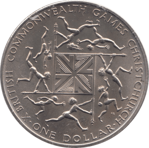 1974 ONE DOLLAR NEW ZEALAND - WORLD COINS - Cambridgeshire Coins