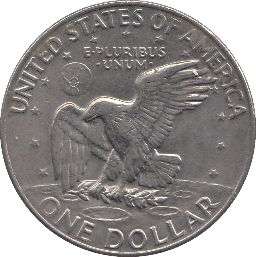 1974 ONE DOLLAR USA EISENHOWER - WORLD COINS - Cambridgeshire Coins