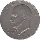 1974 ONE DOLLAR USA EISENHOWER - WORLD COINS - Cambridgeshire Coins