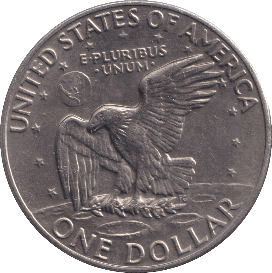 1974 ONE DOLLAR USA - WORLD COINS - Cambridgeshire Coins