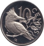 1974 PROOF TEN CENTS BRITISH VIRGIN ISLANDS - WORLD COINS - Cambridgeshire Coins