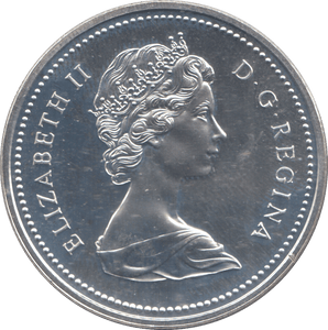 1974 SILVER CANADA DOLLAR - SILVER WORLD COINS - Cambridgeshire Coins