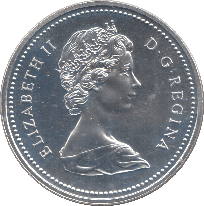 1974 SILVER CANADA DOLLAR - SILVER WORLD COINS - Cambridgeshire Coins