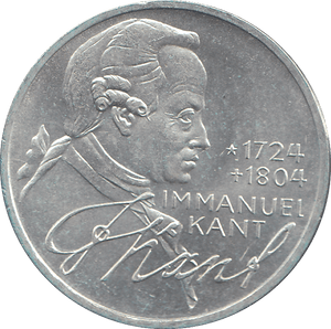 1974 SILVER GERMANY 5 MARKS - WORLD COINS - Cambridgeshire Coins