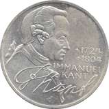 1974 SILVER GERMANY 5 MARKS - WORLD COINS - Cambridgeshire Coins