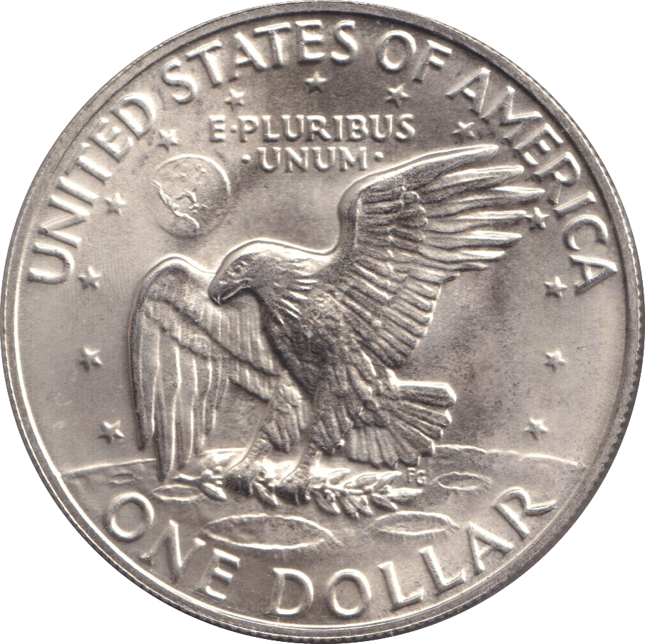 1974 SILVER ONE DOLLAR USA - SILVER WORLD COINS - Cambridgeshire Coins