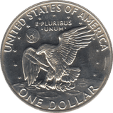 1974 SILVER PROOF EISENHOWER DOLLAR USA - SILVER WORLD COINS - Cambridgeshire Coins