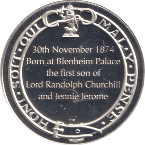 1974 SILVER PROOF MEDALLION - SILVER WORLD COINS - Cambridgeshire Coins