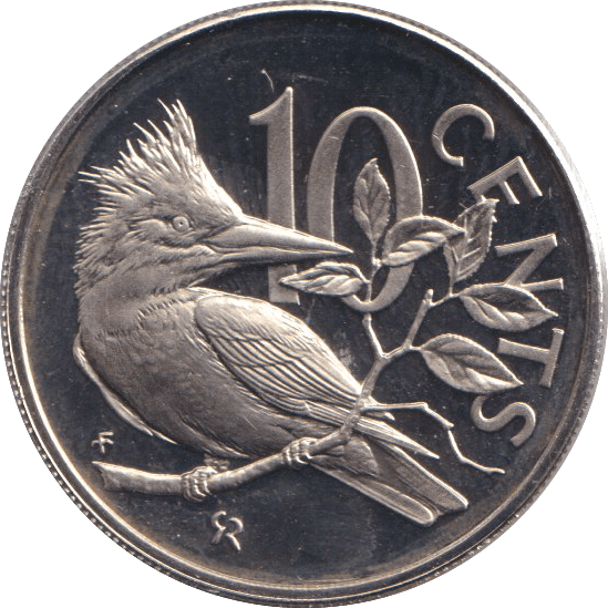 1974 TEN CENTS BRITISH VIRGIN ISLANDS - WORLD COINS - Cambridgeshire Coins