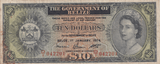 1974 TEN DOLLARS BELIZE BANKNOTE REF-1770 - WORLD BANKNOTES - Cambridgeshire Coins