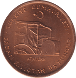 1974 TEN KURUS TURKEY - WORLD COINS - Cambridgeshire Coins