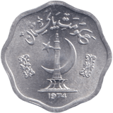 1974 TWO PAISA PAKISTAN - WORLD COINS - Cambridgeshire Coins
