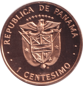 1975 1 CENTESIMOS PANAMA - WORLD COINS - Cambridgeshire Coins