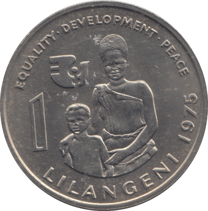 1975 1 LILANGENI SWAZILAND - WORLD COINS - Cambridgeshire Coins
