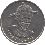 1975 1 LILANGENI SWAZILAND - WORLD COINS - Cambridgeshire Coins