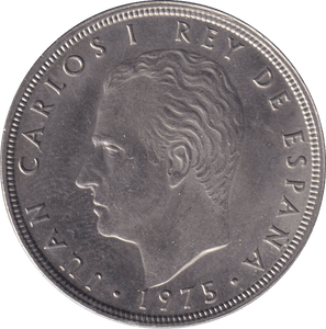 1975 100 PESETAS SPAIN - WORLD COINS - Cambridgeshire Coins